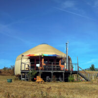 Tour de France of Ecological Homes: Yurt example