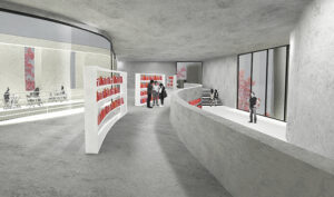 Public Library Concept