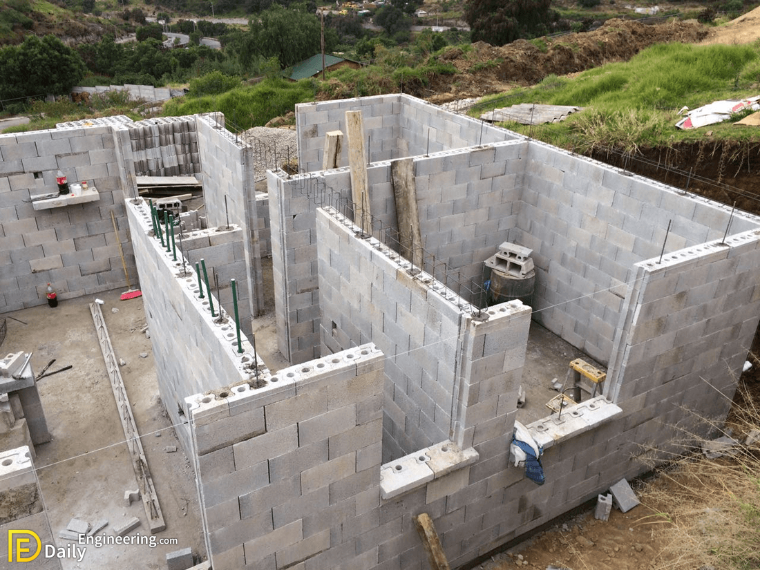 Self-Build Concrete Block System