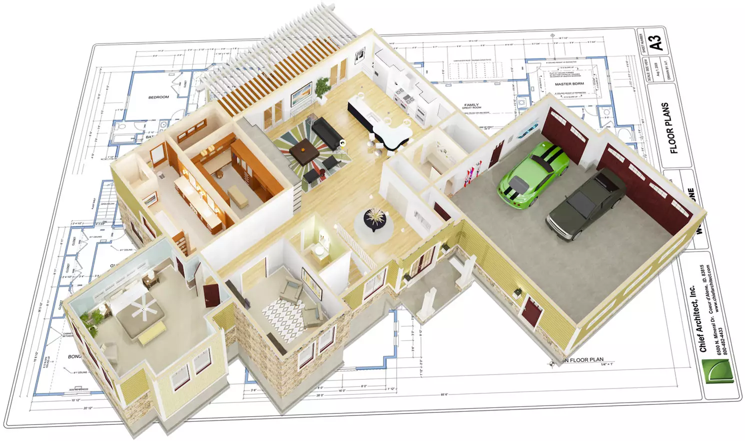 Architectural Design Softwares & Features