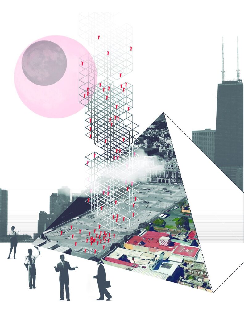 Architectural graphic and visual communication design example