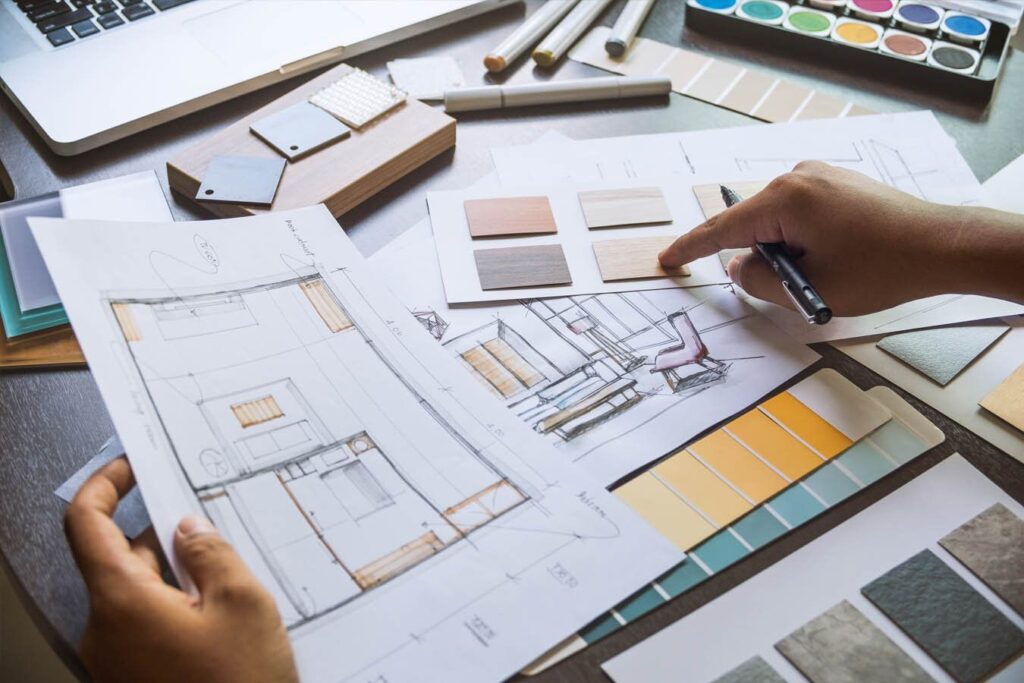 Furniture and product design work suited to architects