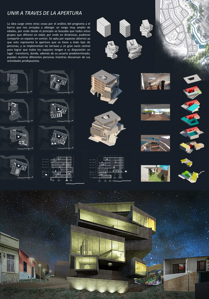 what is presentation drawing in architecture