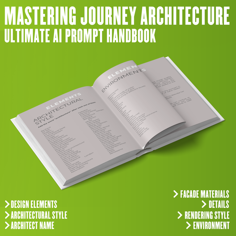 📚 Mastering Midjourney Architecture  | The Ultimate AI Promt Handbook
