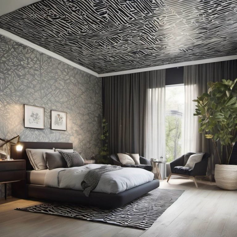 Elevating Design with Peel-And-Stick Wallpaper for the Ceiling ...
