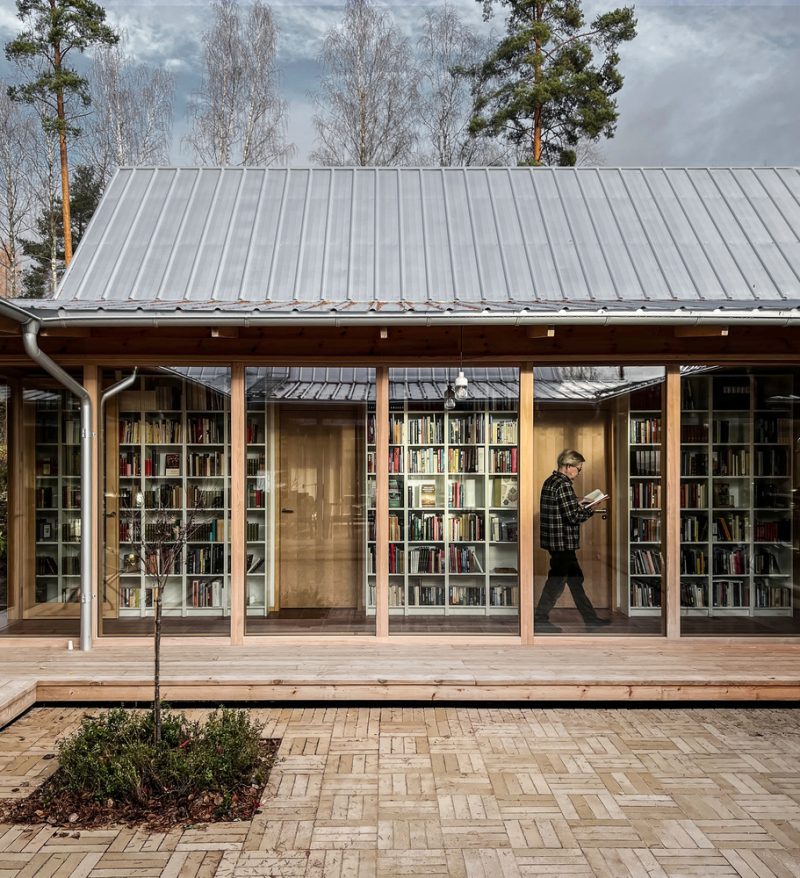 Library House a Sanctuary for Creativity and Learning | illustrarch