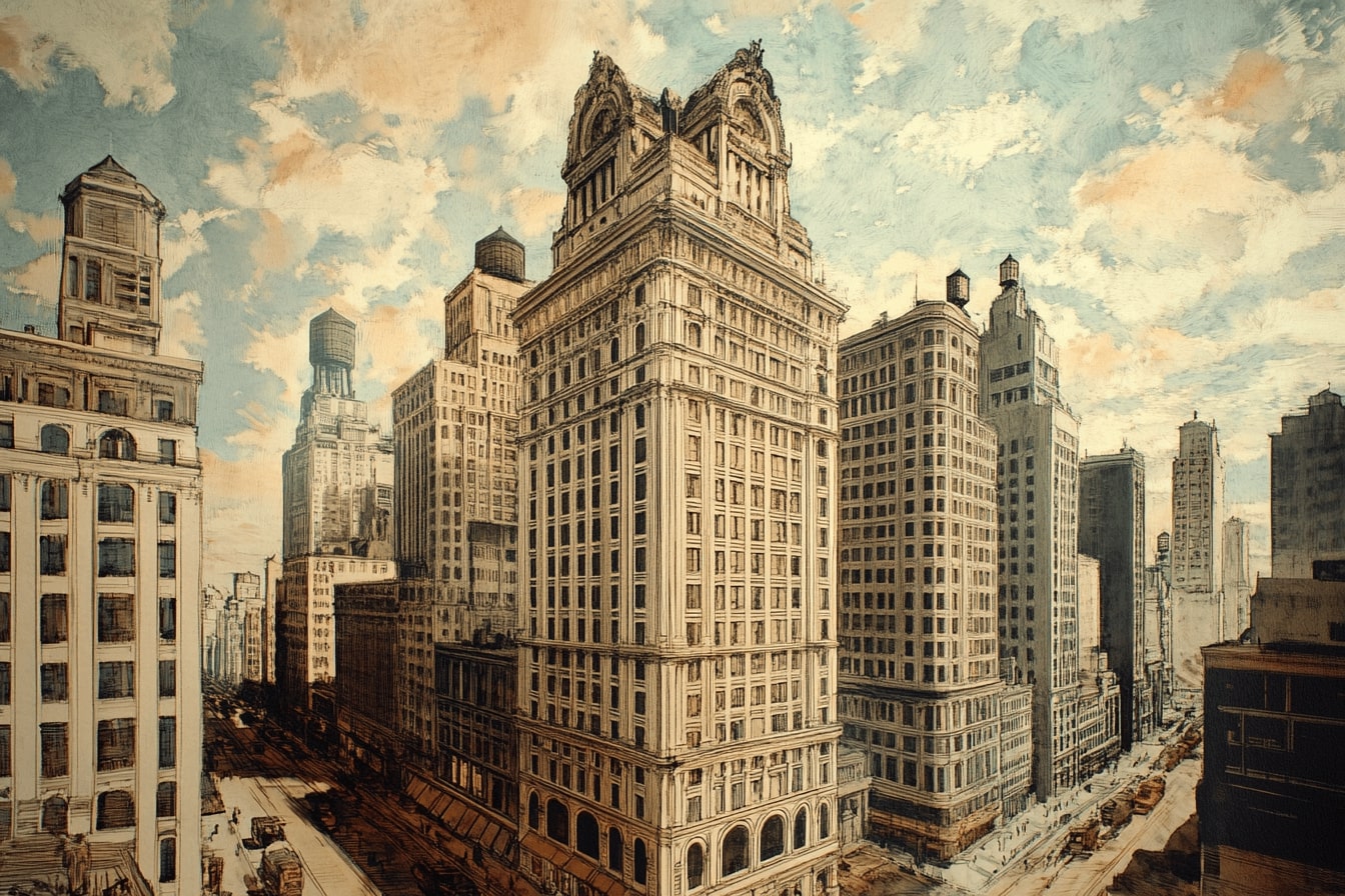 How 19th Century Skyscrapers Revolutionized Urban Architecture and Economic Growth