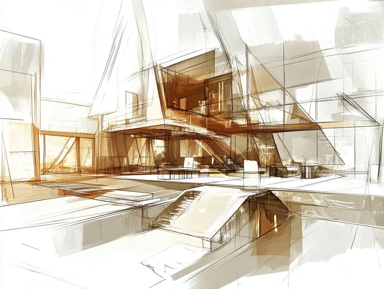 Unleashing Creativity: The Power of Digital and Physical Sketches in Architecture Design