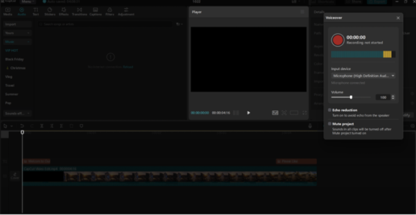 How to Use CapCut Desktop Video Editor to Add Voiceovers for ...