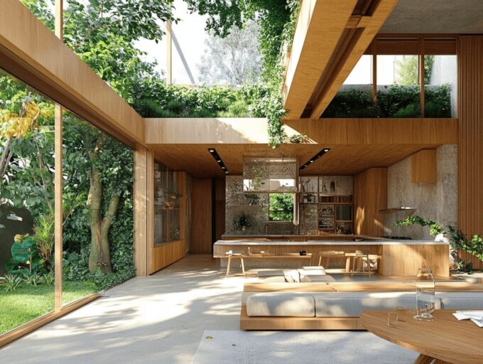 Image showcasing Eco Materials in House Construction: A Step-by-Step Guide to ...