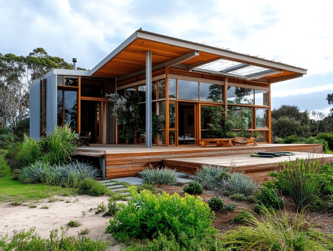 View of How to Build a Sustainable Home Using Eco Materials: Tips for a Greener ...