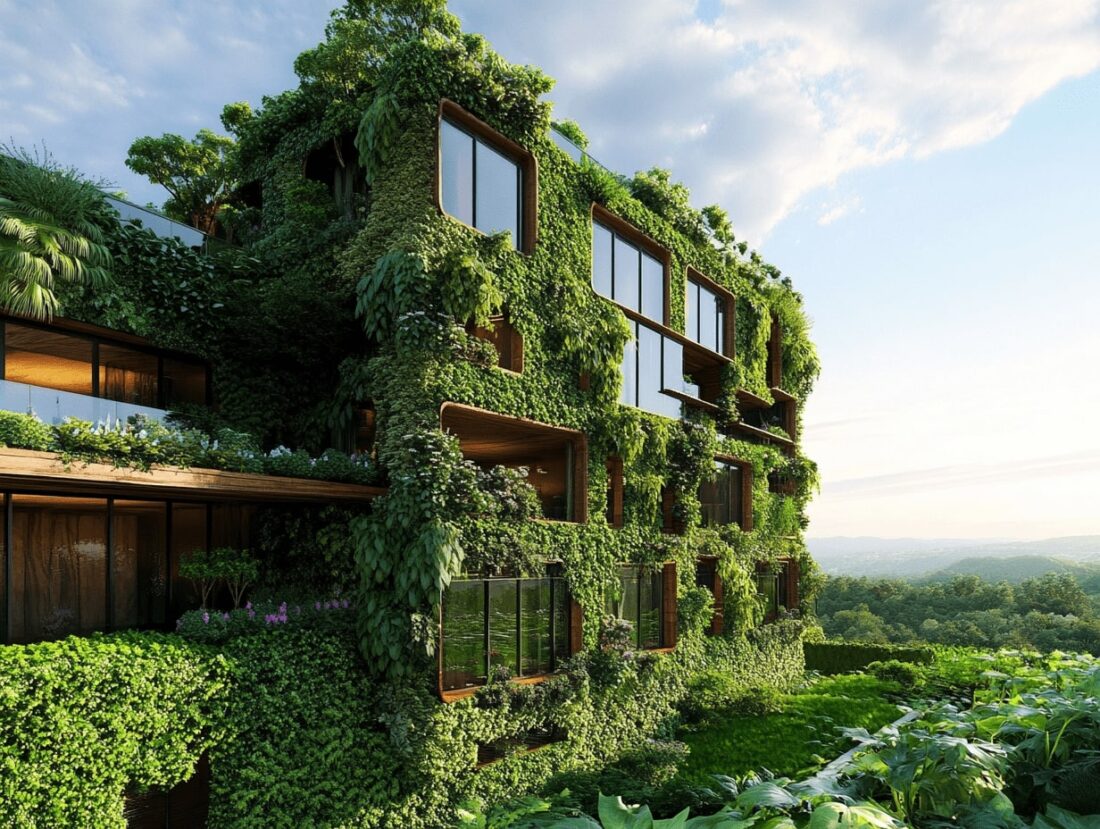 Picture of Green Architecture for A Sustainable Future | illustrarch