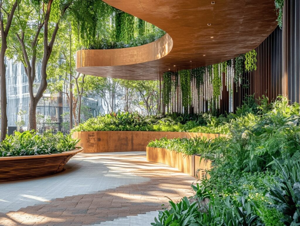 Photo inspiration: Small Space Green Design Reference: Top Sustainable Design Practices For Mixed Use Public Spaces Creating