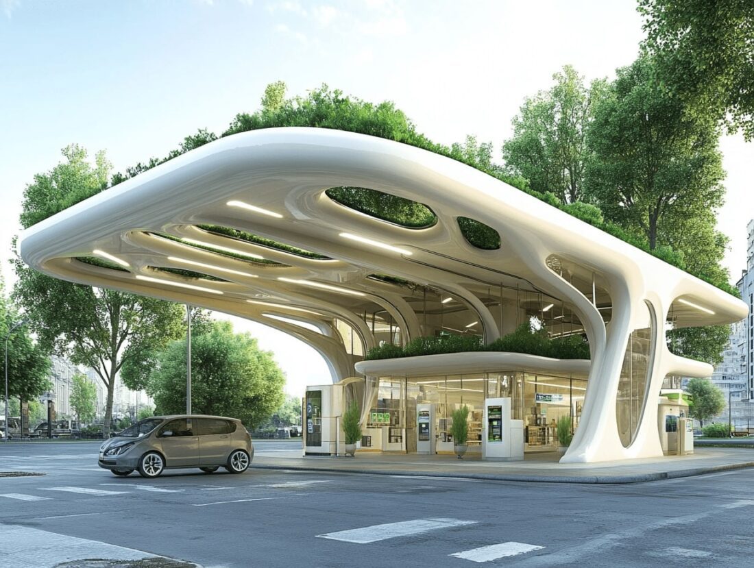 Gas Station Architecture: A Visual Design Guide