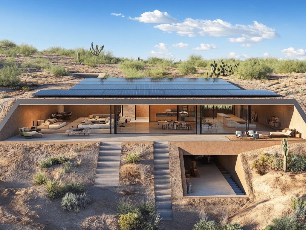 Image showcasing Exploring Off Grid Desert Architecture: Sustainable Living in Arid ...