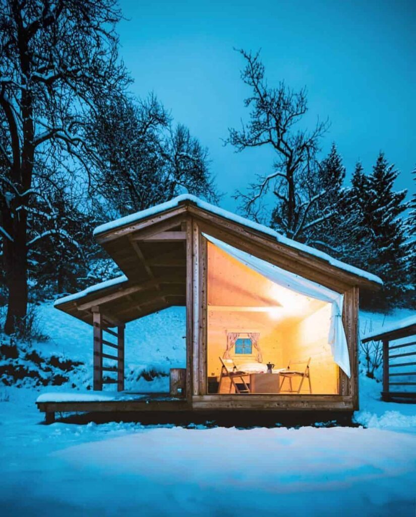 Winter Stargazer Cabin