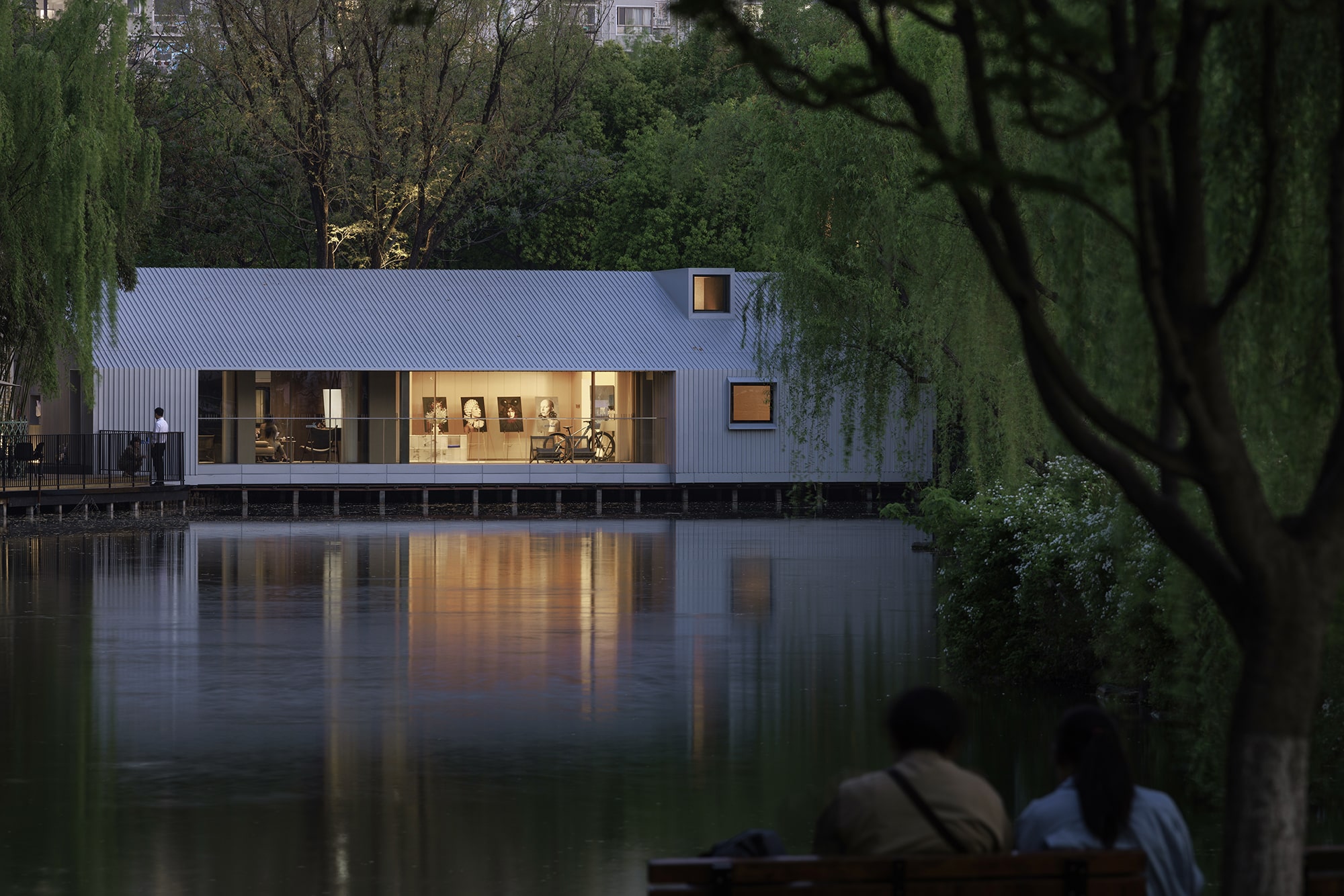 The Lake House – Life Experience Pavilion by Wutopia Lab