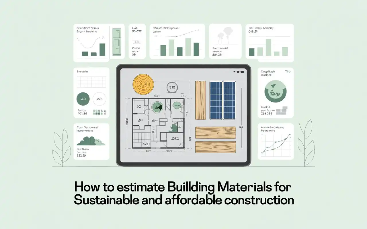 How to Estimate Building Materials for Sustainable and Affordable Construction How to Estimate Building Materials for Sustainable and Affordable Construction