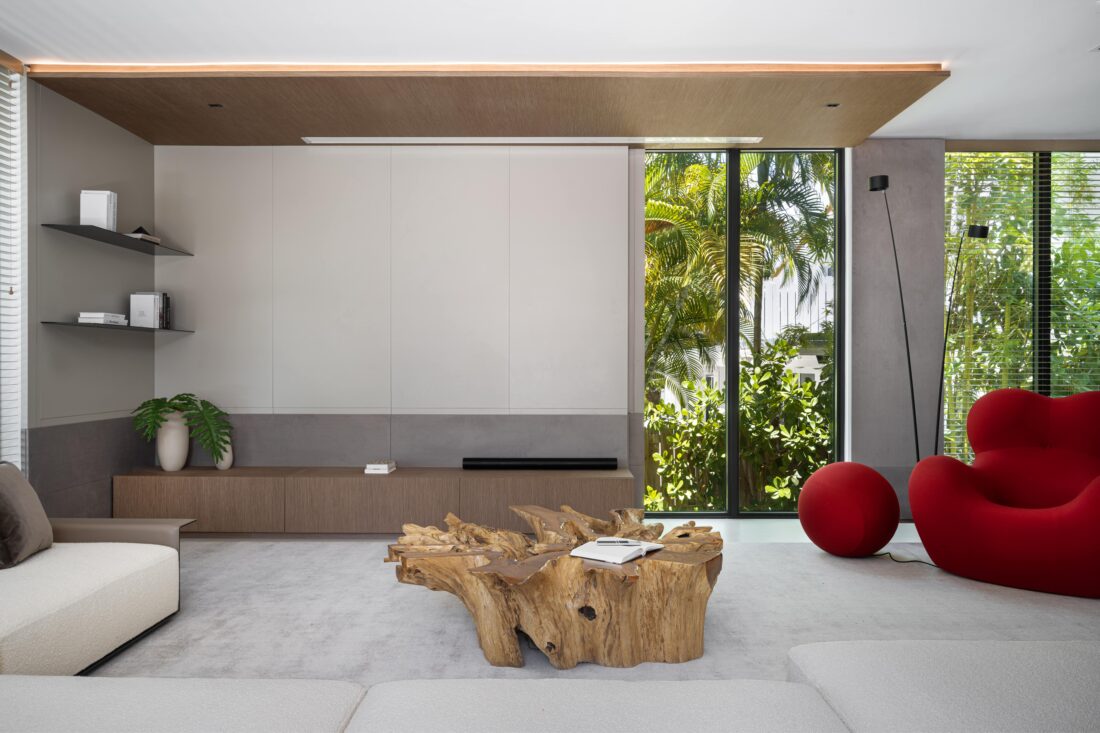 SK Residence in Miami, Florida by Nar Design Studio | illustrarch