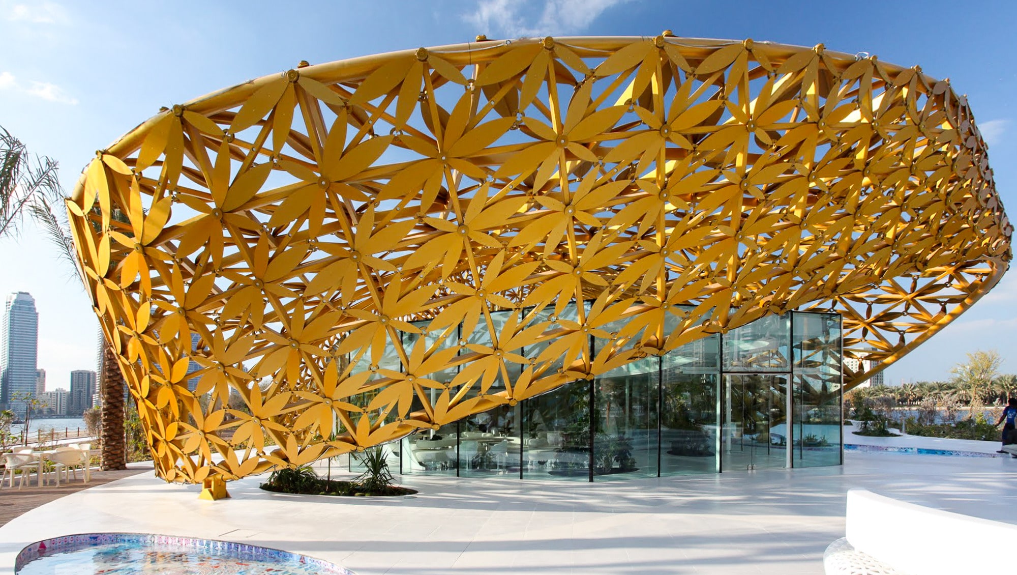 The Butterfly Pavilion at Noor Island: A Fusion of Nature, Technology, and Design