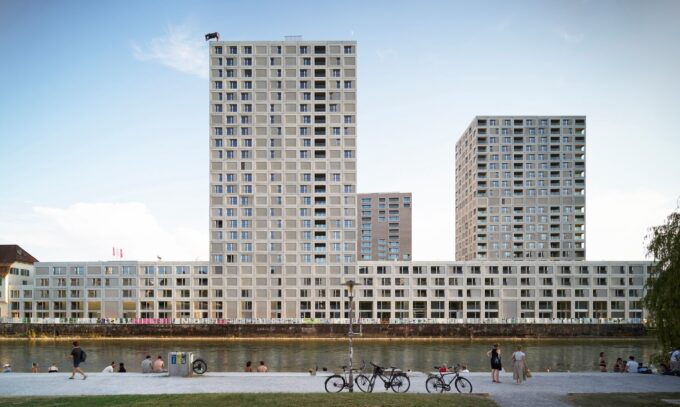 Depot Hard High-Rise Ensemble by Morger Partner Architekten