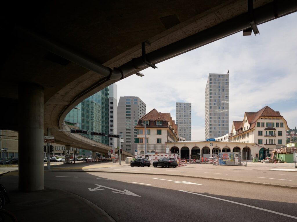 Hard Rise Depot Hard High-Rise Ensemble by Morger Partner Architekten | illustrarch