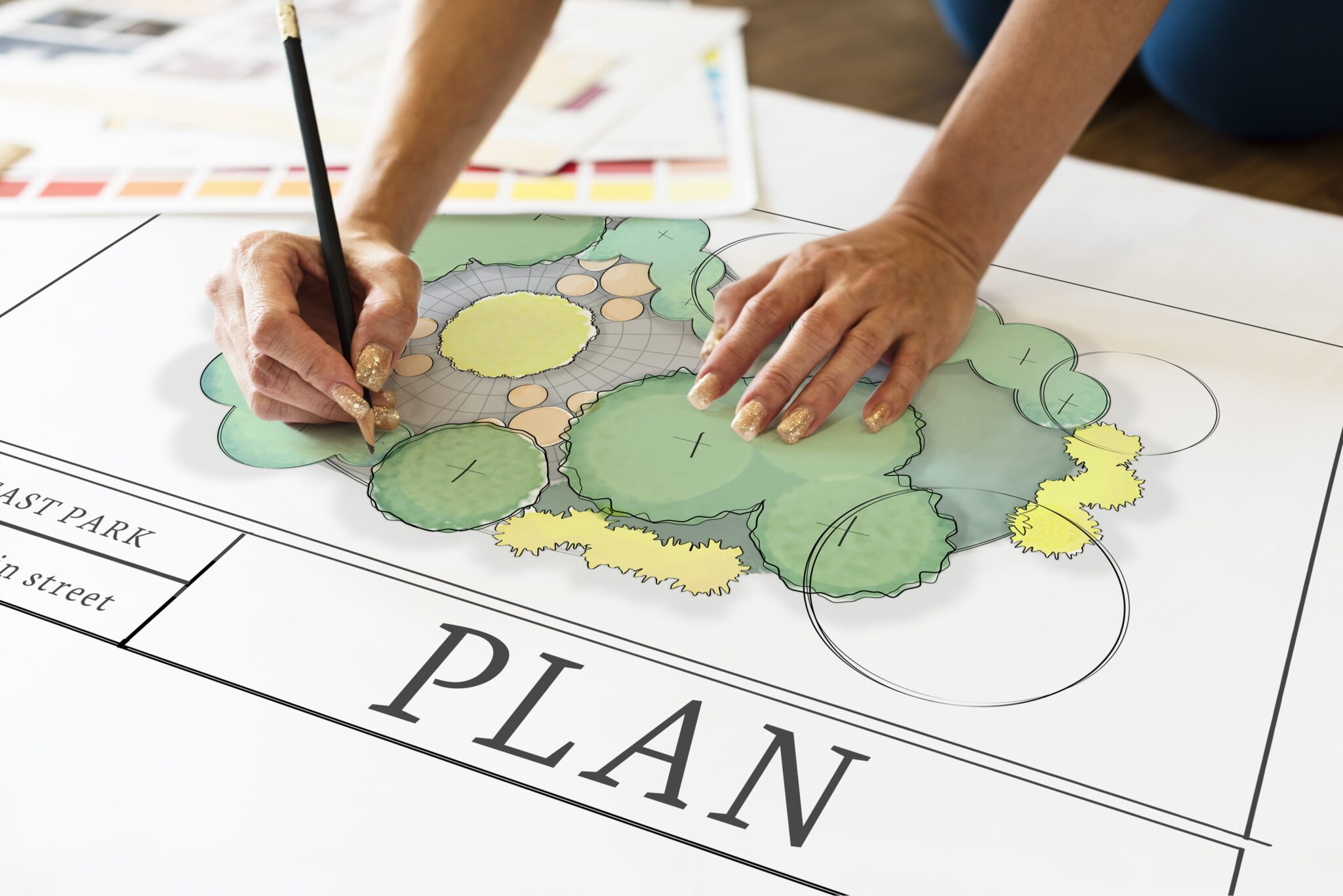 Simple Color Base Layout How to Use Color and Layout in Your Architecture Presentation Board ...