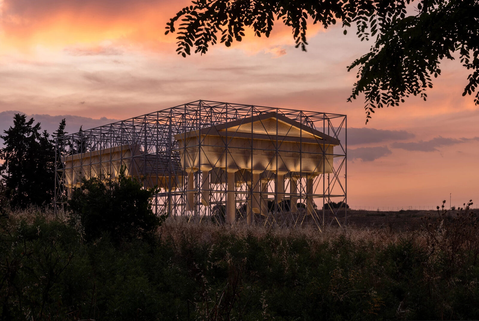 Inverse Ruin: Reimagining an Ancient Temple Through Contemporary Intervention