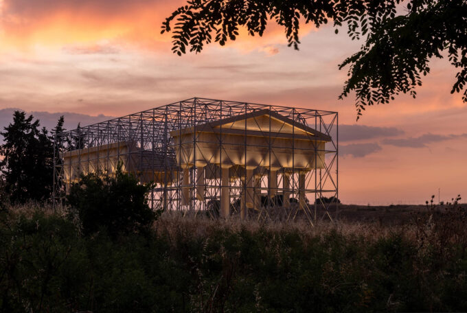 Inverse Ruin: Reimagining an Ancient Temple Through Contemporary Intervention