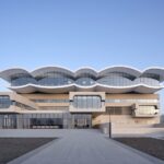 Library and School Gate of CAUC by TJAD Original Design Studio