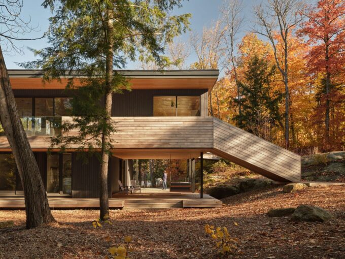 Long Lake Cottage by Dubbeldam Architecture & Design