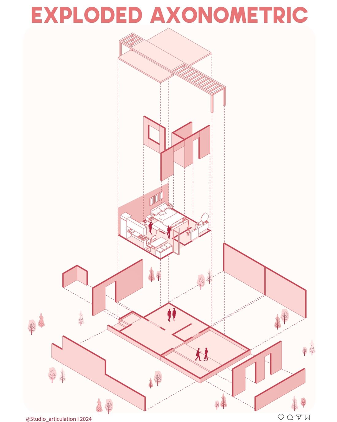 Axonometric Drawing: Types, Techniques & How to Draw One
