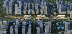 Zaha Hadid Architects Designs Qiantang Bay Central Water Axis in China
