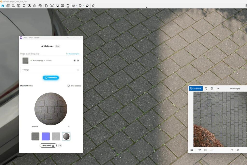 Chaos AI Material Generator Review: Turn Real-World Photos Into PBR ...