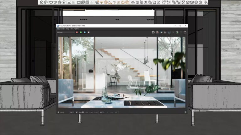 V Ray Rendrs V-Ray Photorealistic Renders: Using Chaos Assets Library and PBR ...