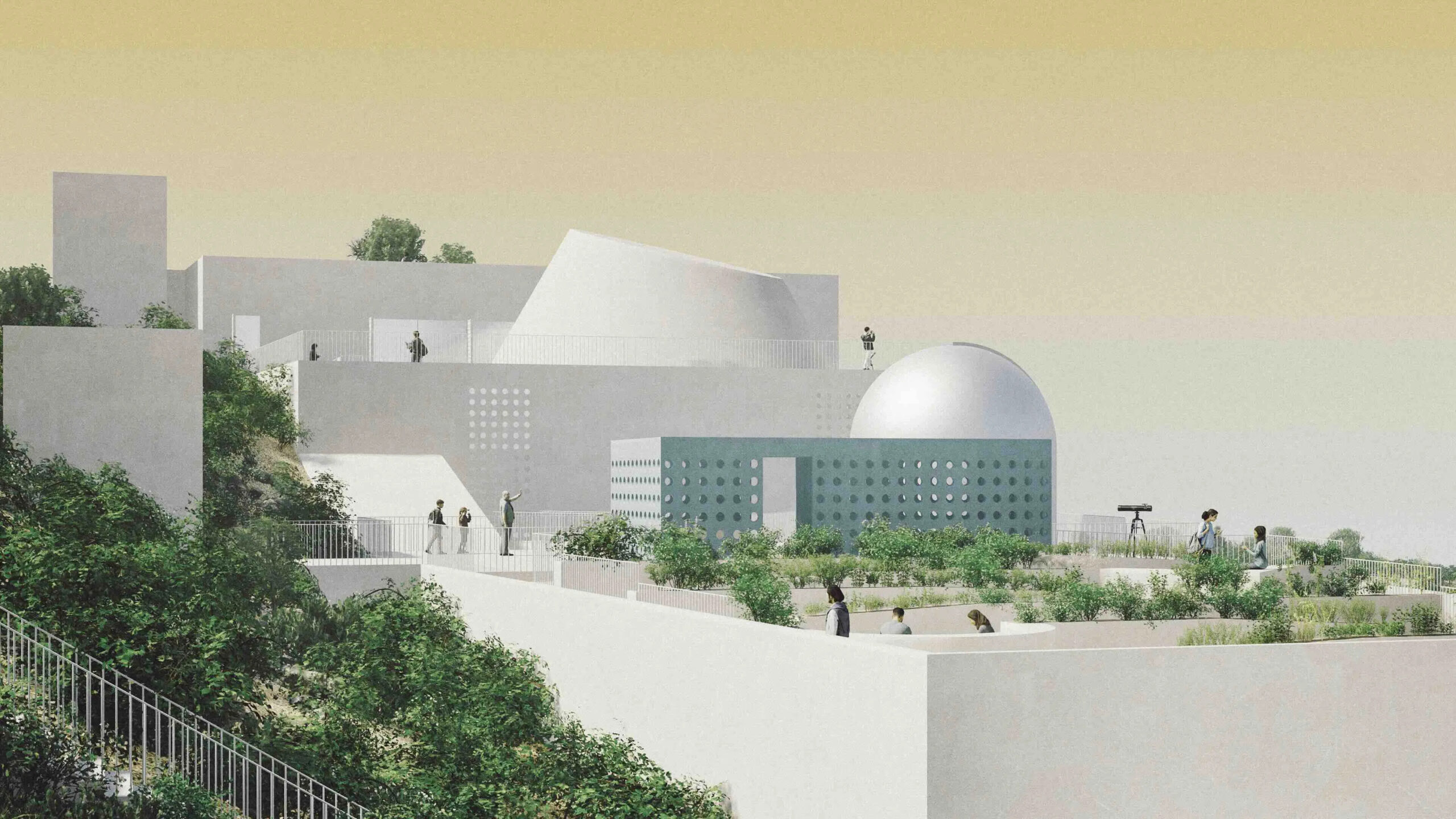 Ramallah Science and Technology City in Ramallah, Palestine, by Atelier of Spatial Matters