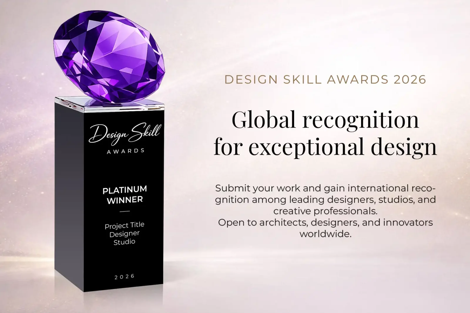 Design Skill Awards 2026: Beyond Portfolio. Into Legacy.