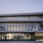 Seara Sports System Showroom and Office: Concrete Showroom by Architectkidd