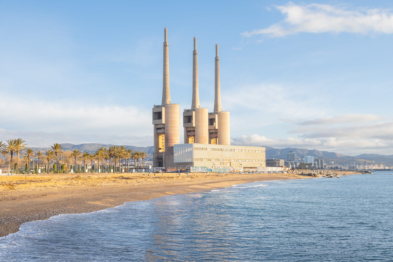 Three Chimneys, Barcelona. Credit: Arnau Rovira