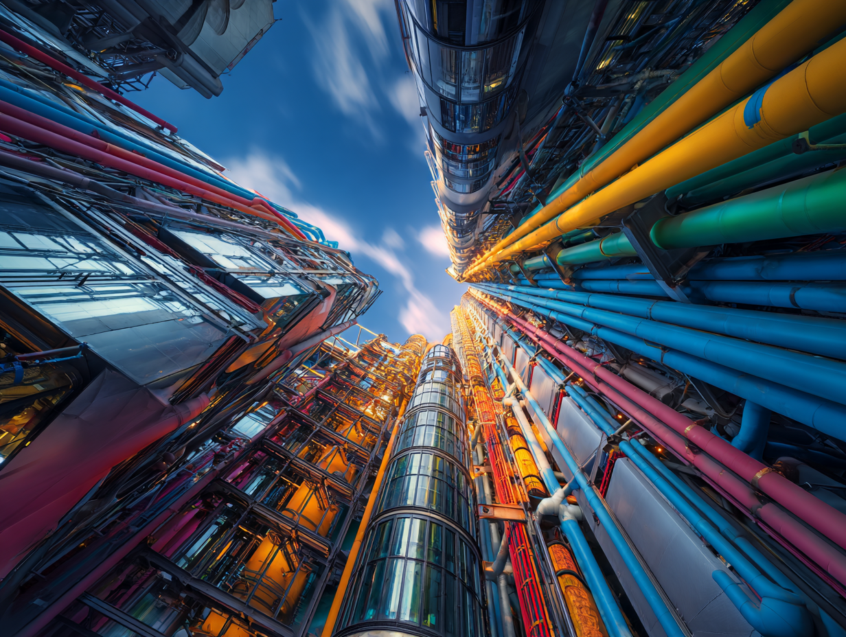 Architecture Inside Out: How High-Tech Buildings Turned Structure Into ...
