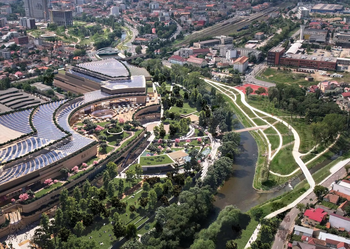 UNStudio’s RIVUS: How a Former Factory Becomes a Cluj-Napoca Riverfront District