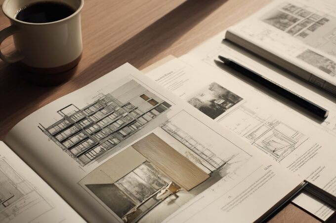 Architecture Portfolio Layout: Designing Pages with Grid and Typography
