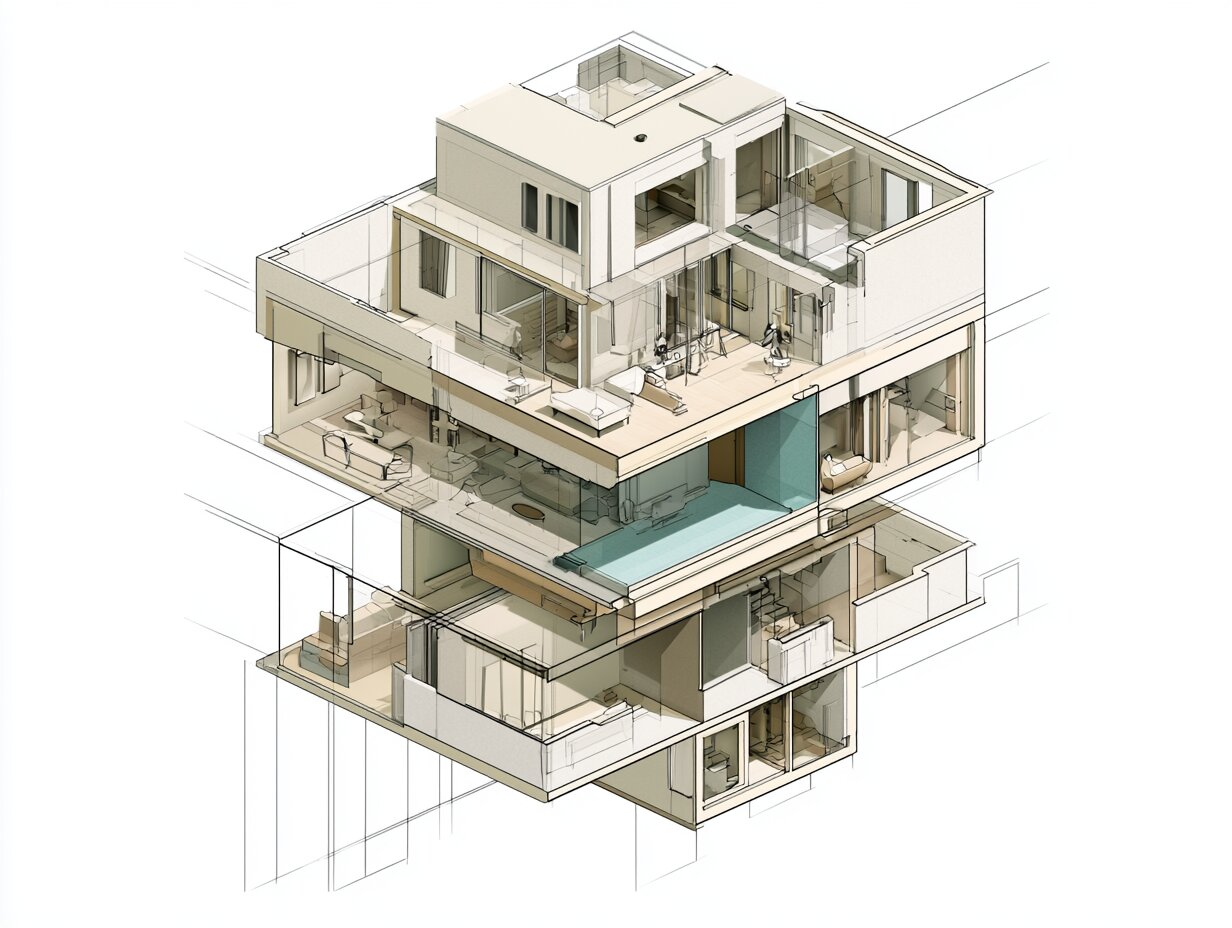 Exploded Diagram Architecture