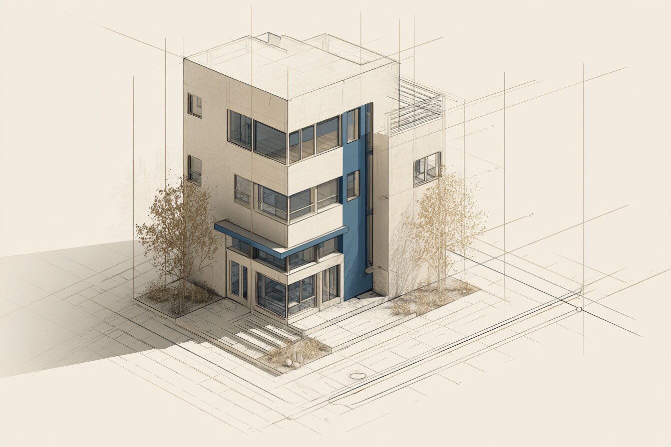 Isometric Drawing in Architecture