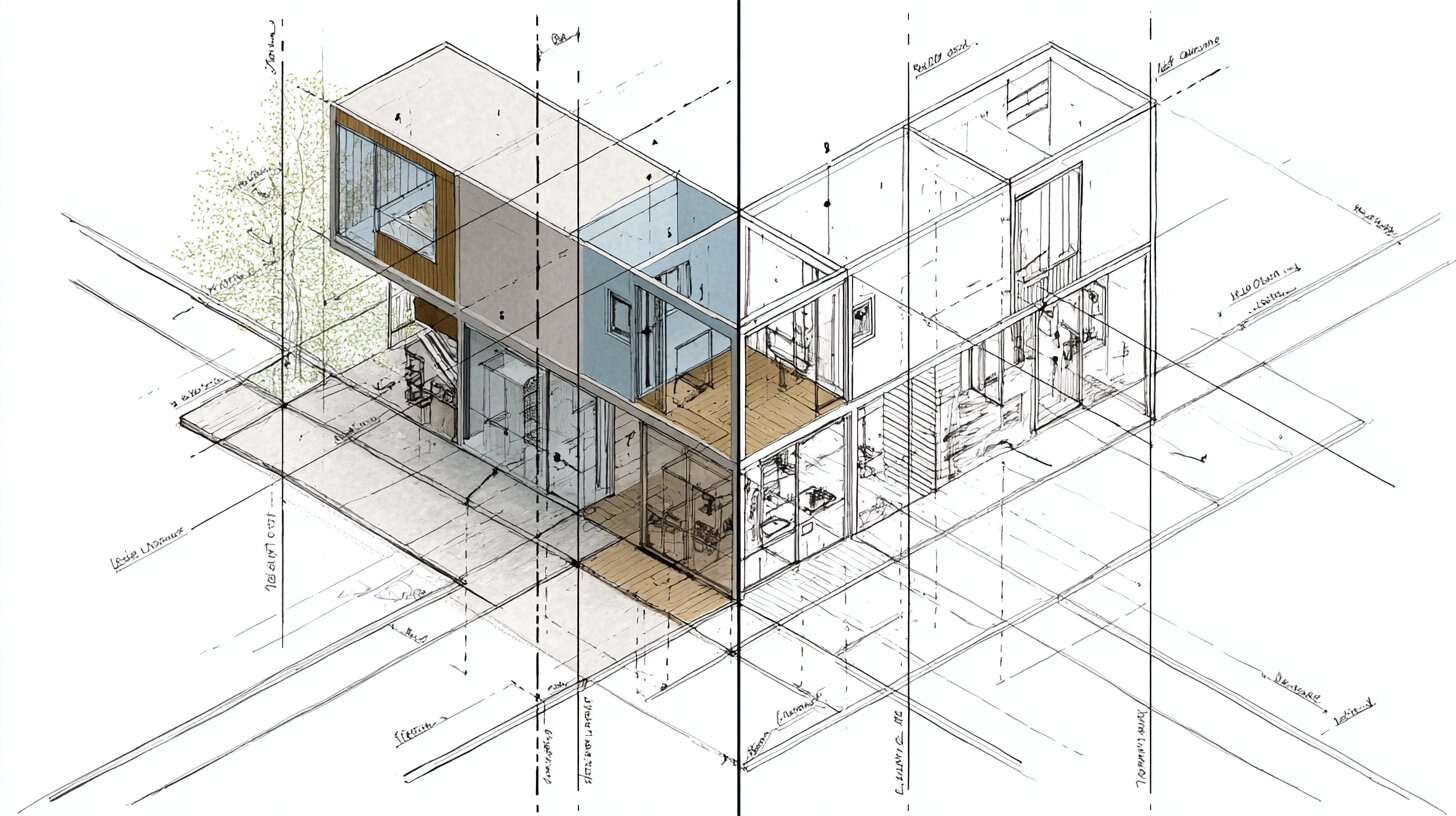 Isometric Drawing in Architecture