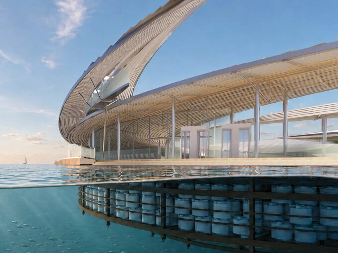 Ocean Vortex: Yufeng Tu’s Floating Parliament Built From Marine Waste
