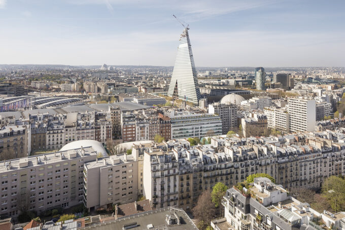 Herzog & de Meuron’s Paris Triangle Tower Finally Takes Shape