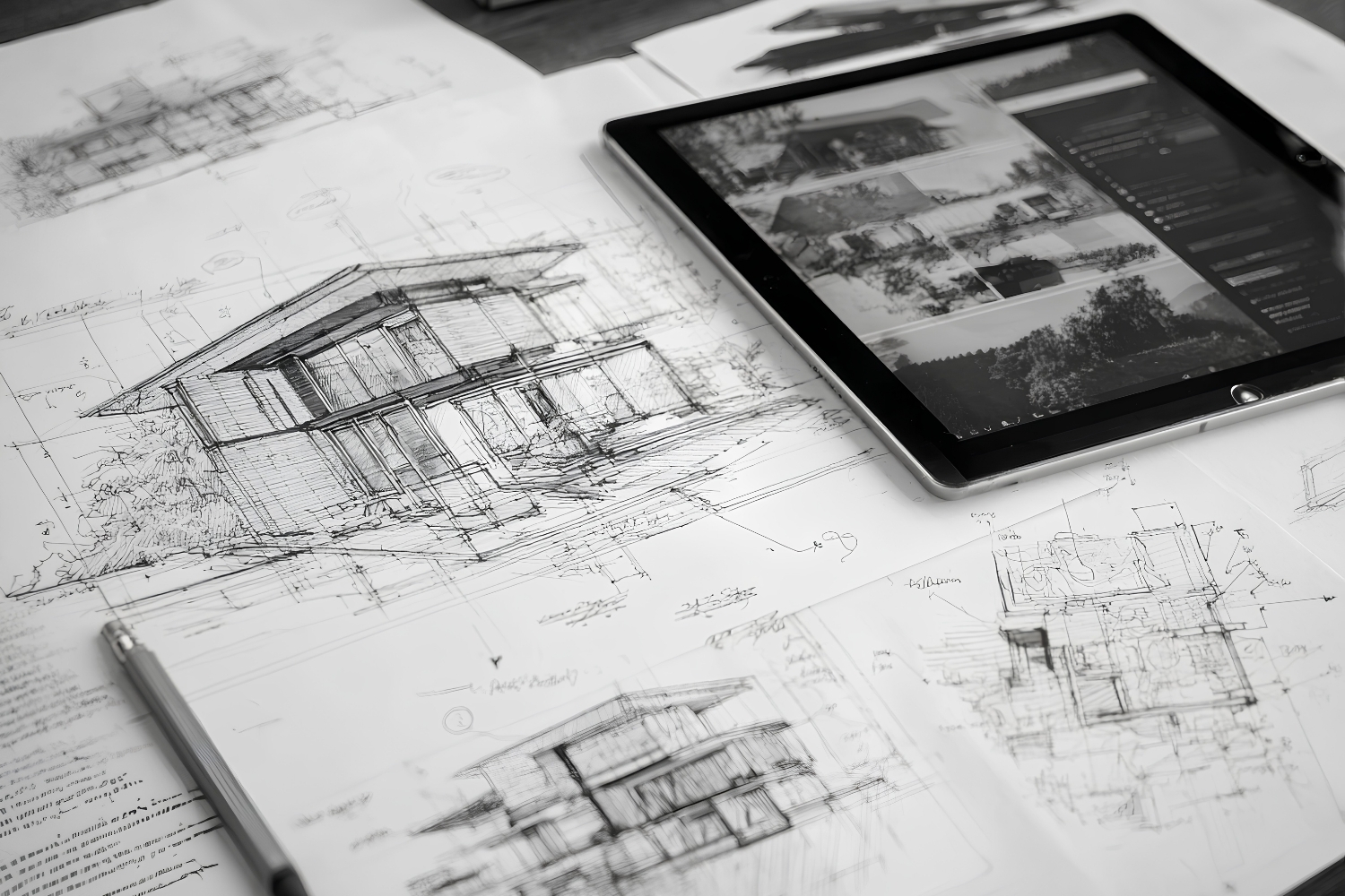 Hand-Rendered vs Digital Diagrams: What Works Better in a Portfolio