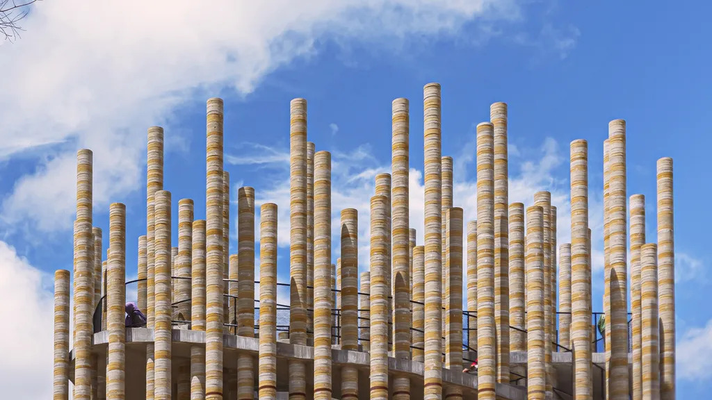 Elephant Tower Thailand: How Goya Rises From Elephant-Dung Bricks