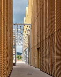 Ferrier Marchetti Studio completes La Tuilerie cultural centre in Limoux (1 1 ).